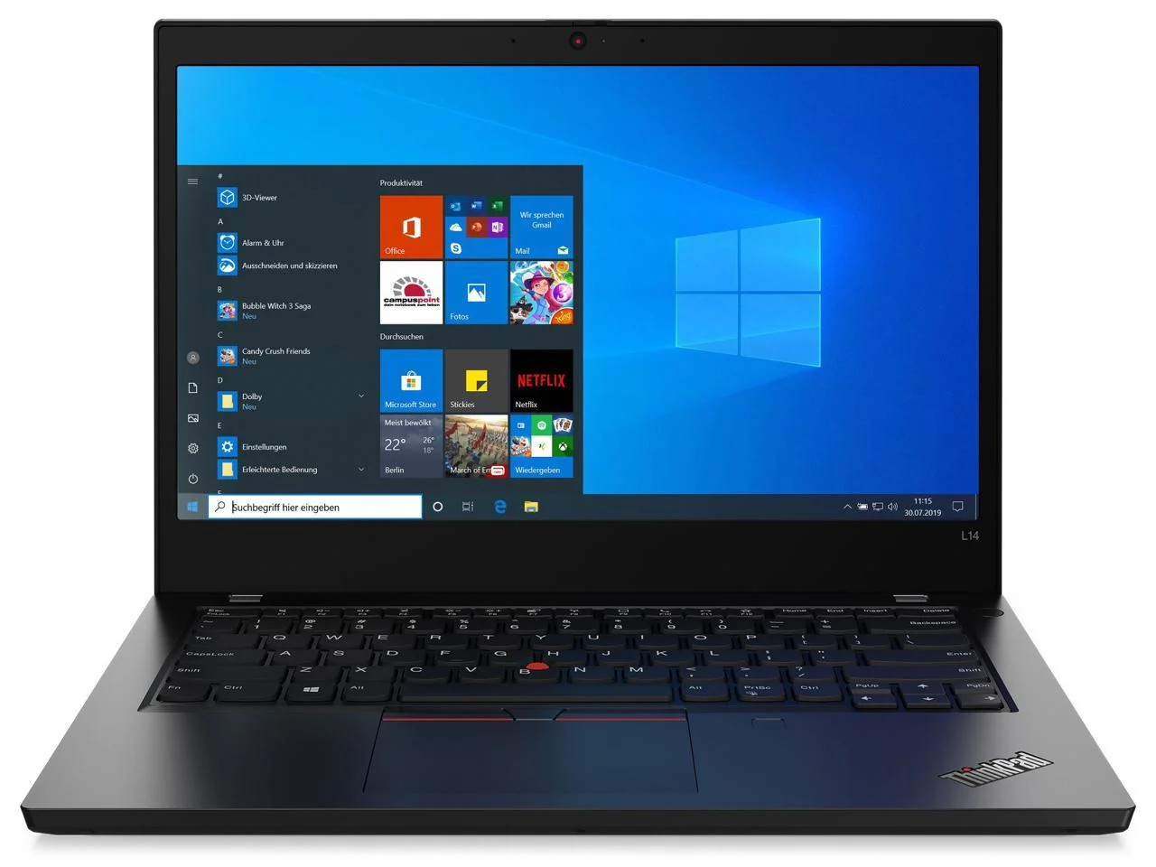 Lenovo L14 Core i5 10th Gen 8GB/256GB SSD