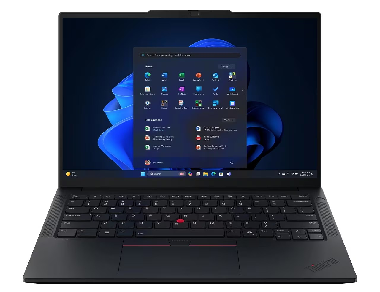 LENOVO THINKPAD E14 G7 | Intel Core Ultra 7-256V | 16GB RAM | 512GB SSD | 14" Display | DOS | Laptop Bag Included | Black